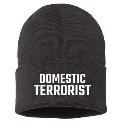 Domestic Terrorist Sustainable Knit Beanie