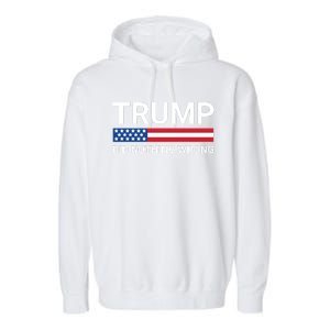 Donald Trump Did Nothing Wrong Garment-Dyed Fleece Hoodie