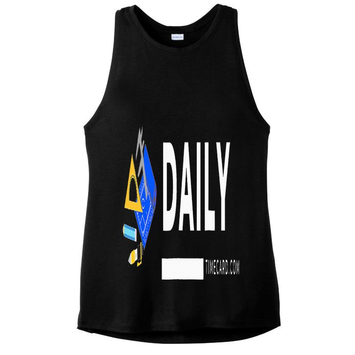 Daily Timecard Ladies PosiCharge Tri-Blend Wicking Tank