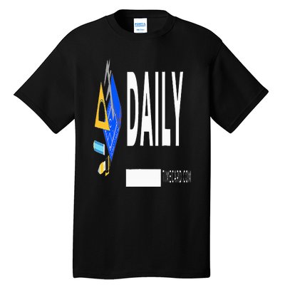 Daily Timecard Tall T-Shirt