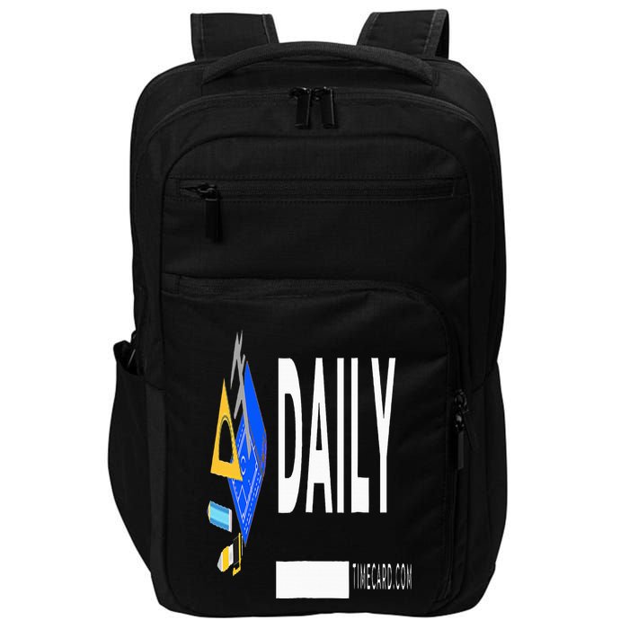 Daily Timecard Impact Tech Backpack