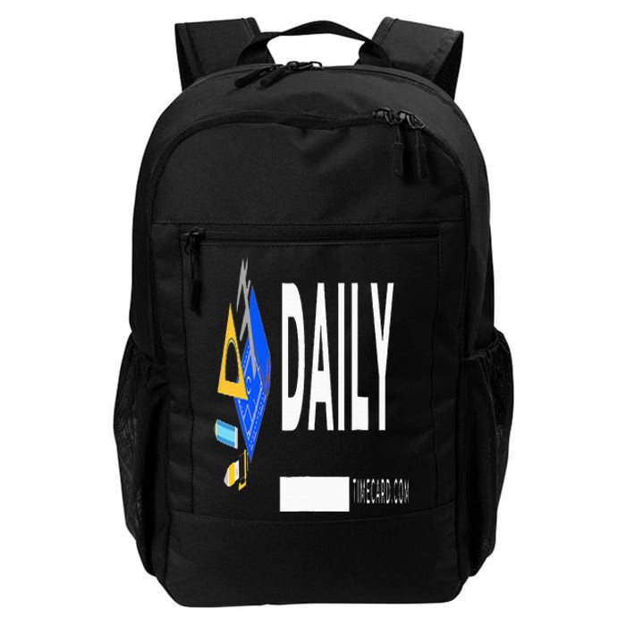 Daily Timecard Daily Commute Backpack