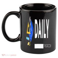 Daily Timecard 11oz C Handle Ceramic Mug