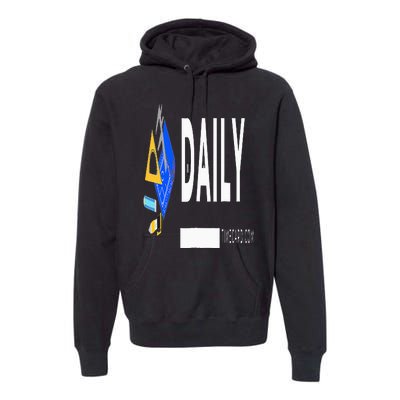 Daily Timecard Premium Hoodie