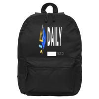 Daily Timecard 16 in Basic Backpack