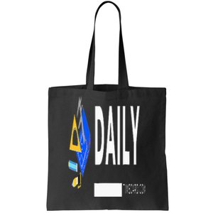 Daily Timecard Tote Bag