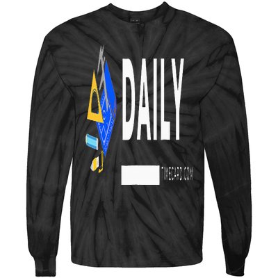 Daily Timecard Tie-Dye Long Sleeve Shirt