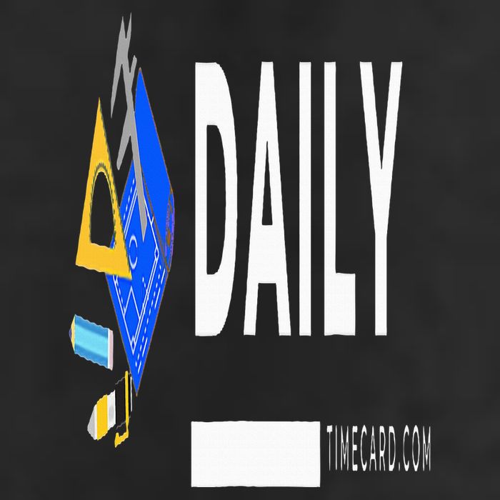 Daily Timecard Golf Towel