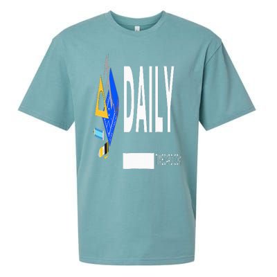 Daily Timecard Sueded Cloud Jersey T-Shirt