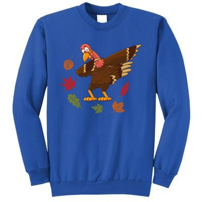 Dabbing Turkey Dabbing Thanksgiving Turkey Day Costume Cool Gift Sweatshirt