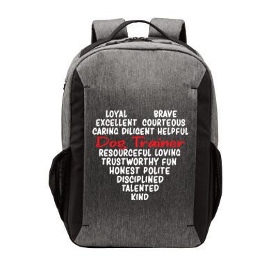 Dog Training Dog Trainer Gift Vector Backpack