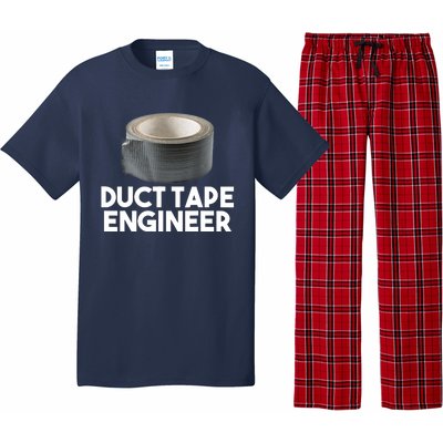 Duct Tape Dad Grandpa Funny Duct Tape Engineer Gift Pajama Set