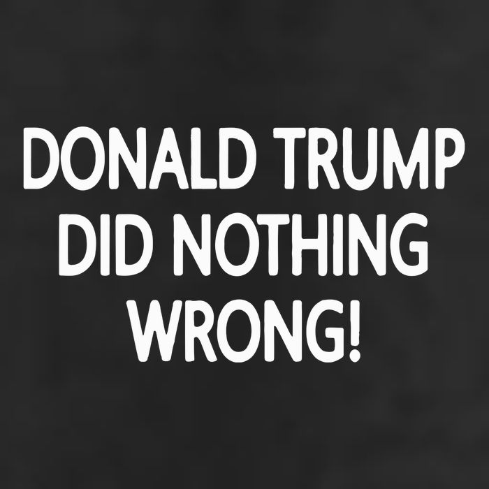 Donald Trump Did Nothing Wrong Adult Drive Performance Visor