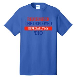 Deployed Tio Design For Sobrino Or Sobrina Funny Gift Tall T-Shirt