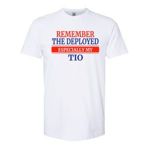 Deployed Tio Design For Sobrino Or Sobrina Funny Gift Softstyle CVC T-Shirt