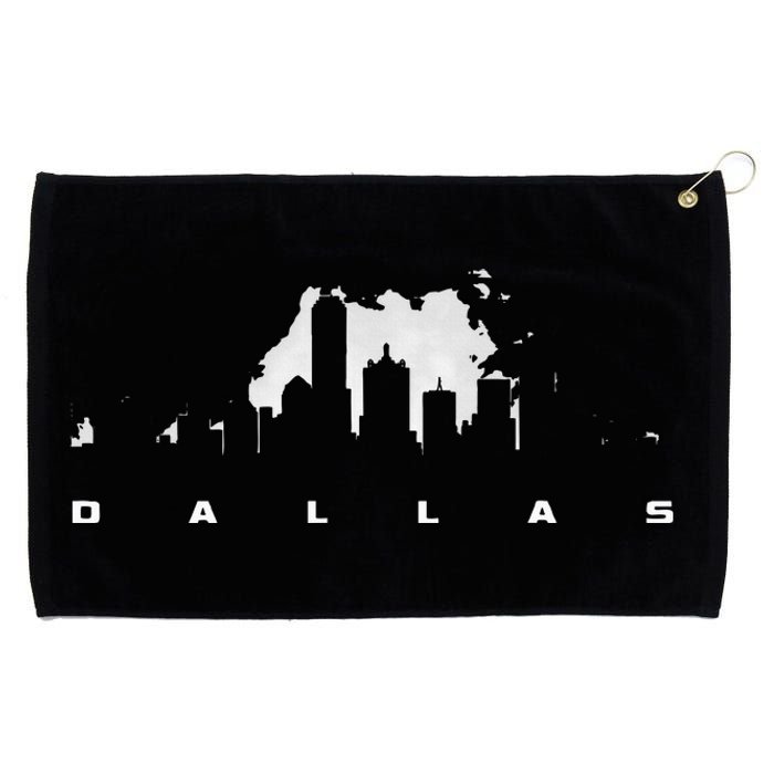 Dallas Texas Grommeted Golf Towel