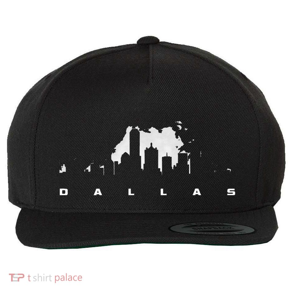 Dallas Texas Wool Snapback Cap