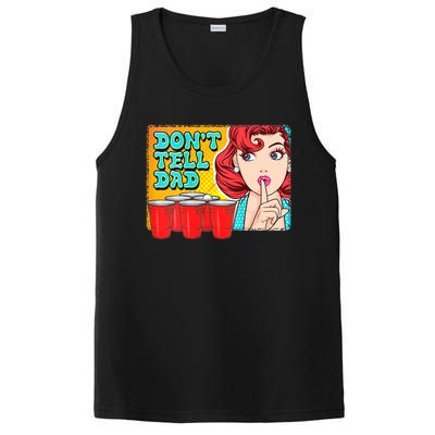 Dont Tell Dad Beer Pong Team PosiCharge Competitor Tank