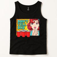Dont Tell Dad Beer Pong Team Tank Top