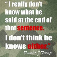 Donald Trump Dont Know What He Said At The End Of That Sentence Legacy Tie Dye Trucker Hat