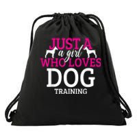 Dog Training Dog Trainer Drawstring Bag