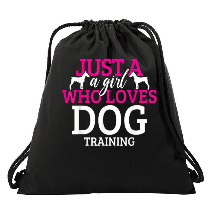 Dog Training Dog Trainer Drawstring Bag