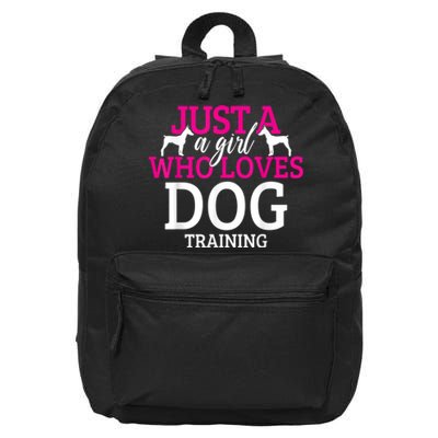 Dog Training Dog Trainer 16 in Basic Backpack