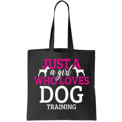 Dog Training Dog Trainer Tote Bag