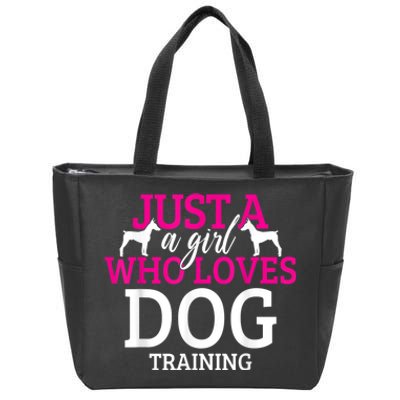 Dog Training Dog Trainer Zip Tote Bag