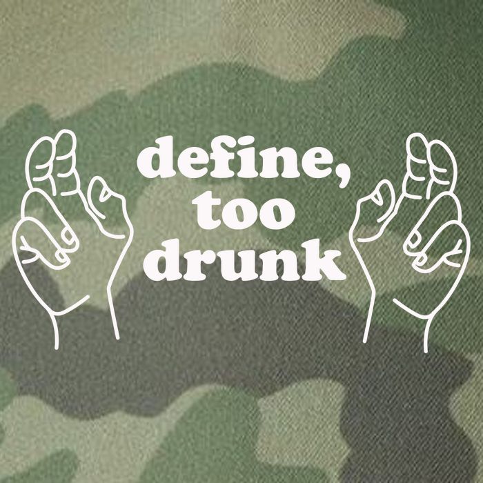 Define Too Drunk Legacy Tie Dye Trucker Hat