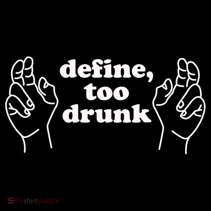 Define Too Drunk Flexfit Unipanel Trucker Cap