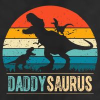 Daddysaurus T-Rex Dad Dinosaur Daddy Saurus Fathers Day Adult Drive Performance Visor