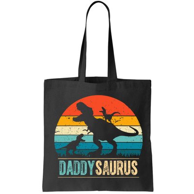 Daddysaurus T-Rex Dad Dinosaur Daddy Saurus Fathers Day Bag