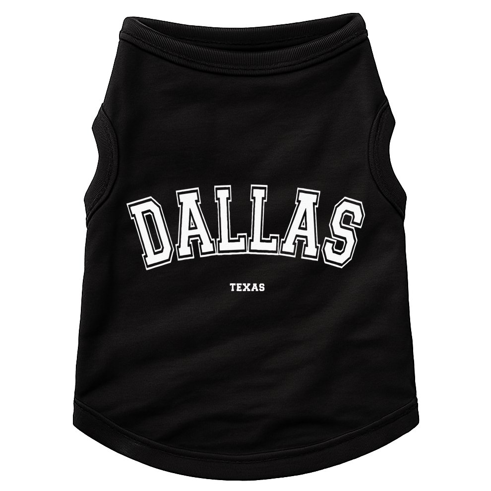 Dallas Texas Doggie Tank
