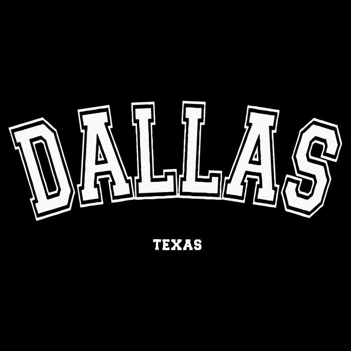 Dallas Texas Flat Bill Trucker Hat