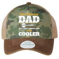 Dart Throwing Dad Dart Player Dart Club Father Darts Legacy Tie Dye Trucker Hat