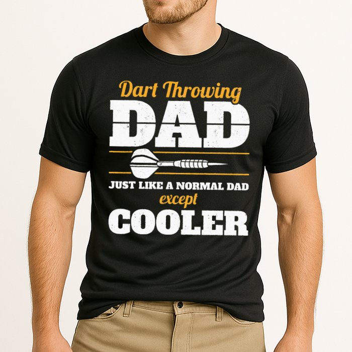 Dart Throwing Dad Dart Player Dart Club Father Darts Performance Shirt