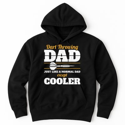 Dart Throwing Dad Dart Player Dart Club Father Darts Hoodie