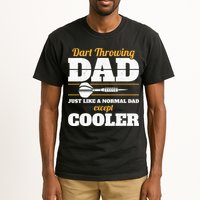 Dart Throwing Dad Dart Player Dart Club Father Darts Tall T-Shirt