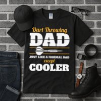 Dart Throwing Dad Dart Player Dart Club Father Darts Tall T-Shirt