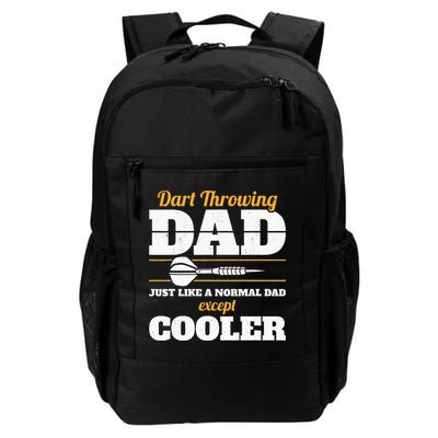 Dart Throwing Dad Dart Player Dart Club Father Darts Backpack