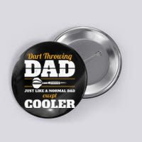 Dart Throwing Dad Dart Player Dart Club Father Darts Button