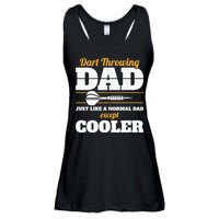 Dart Throwing Dad Dart Player Dart Club Father Darts Ladies Essential Flowy Tank