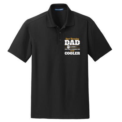 Dart Throwing Dad Dart Player Dart Club Father Darts Dry Zone Grid Polo