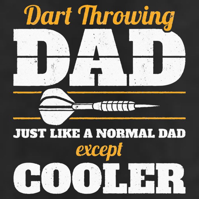 Dart Throwing Dad Dart Player Dart Club Father Darts 25L Jumbo Tote