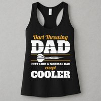 Dart Throwing Dad Dart Player Dart Club Father Darts Womens Tank Top