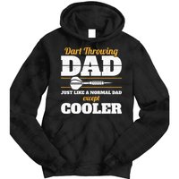 Dart Throwing Dad Dart Player Dart Club Father Darts Tie Dye Hoodie