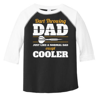 Dart Throwing Dad Dart Player Dart Club Father Darts Toddler Fine Jersey T-Shirt