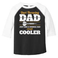 Dart Throwing Dad Dart Player Dart Club Father Darts Toddler Fine Jersey T-Shirt