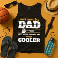 Dart Throwing Dad Dart Player Dart Club Father Darts Tank Top